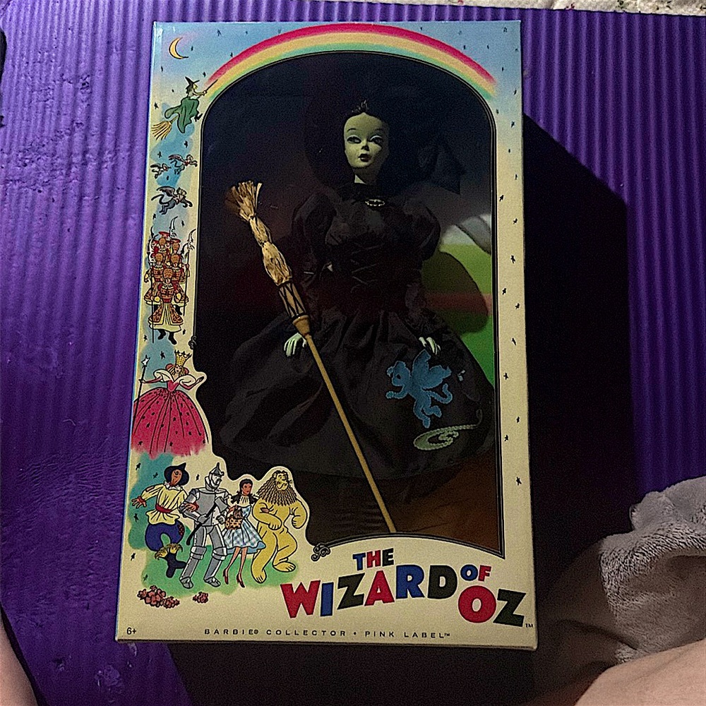 NWT Limited Ed. Pink Label Anniversary  Wizard of Oz Wicked Witch Barbie Doll